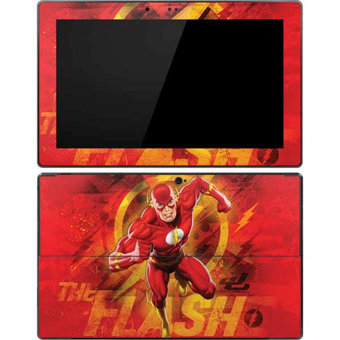 DC Comics The Flash Action Pose Surface Pro Tablet Skin